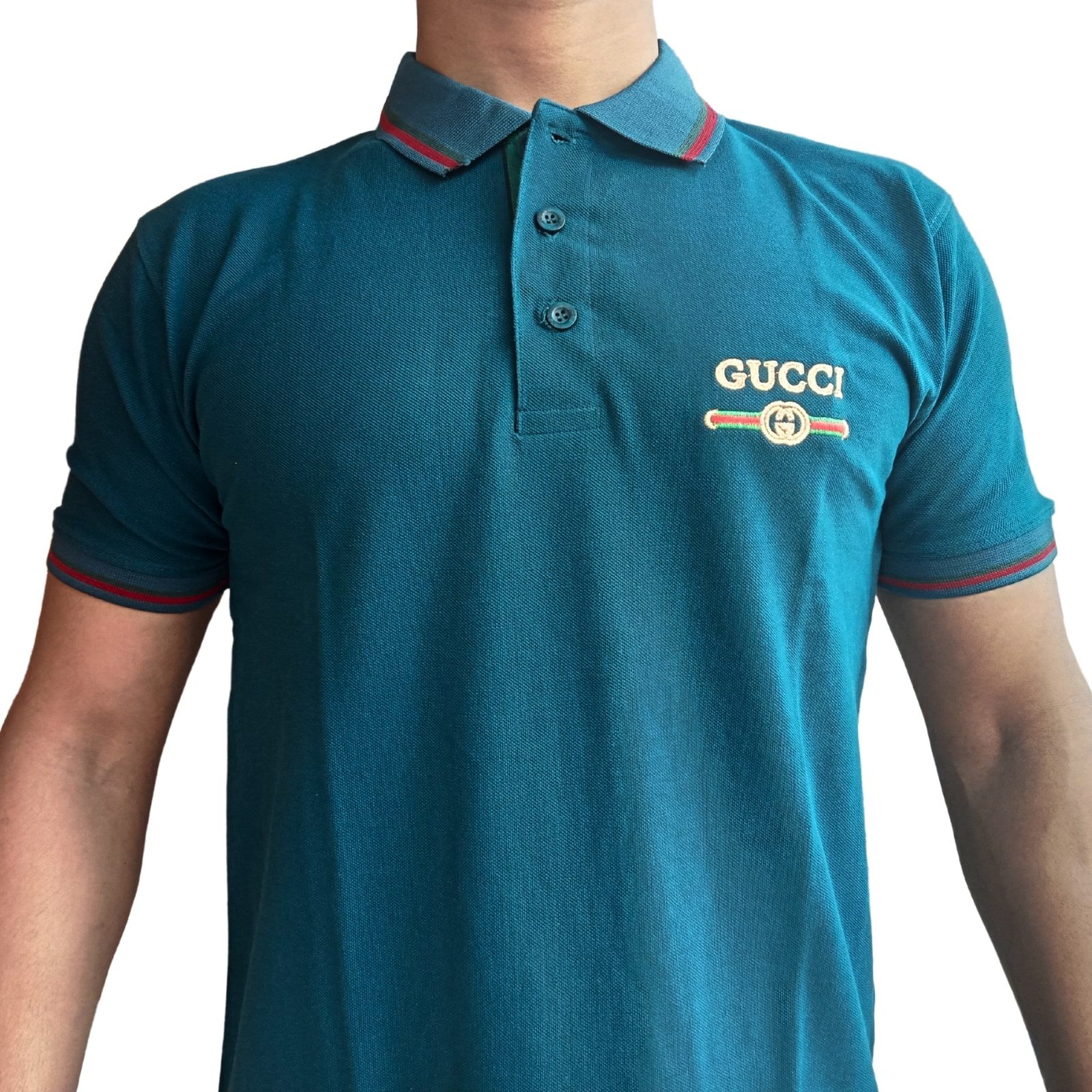 Polo Shirt Dark Aqua